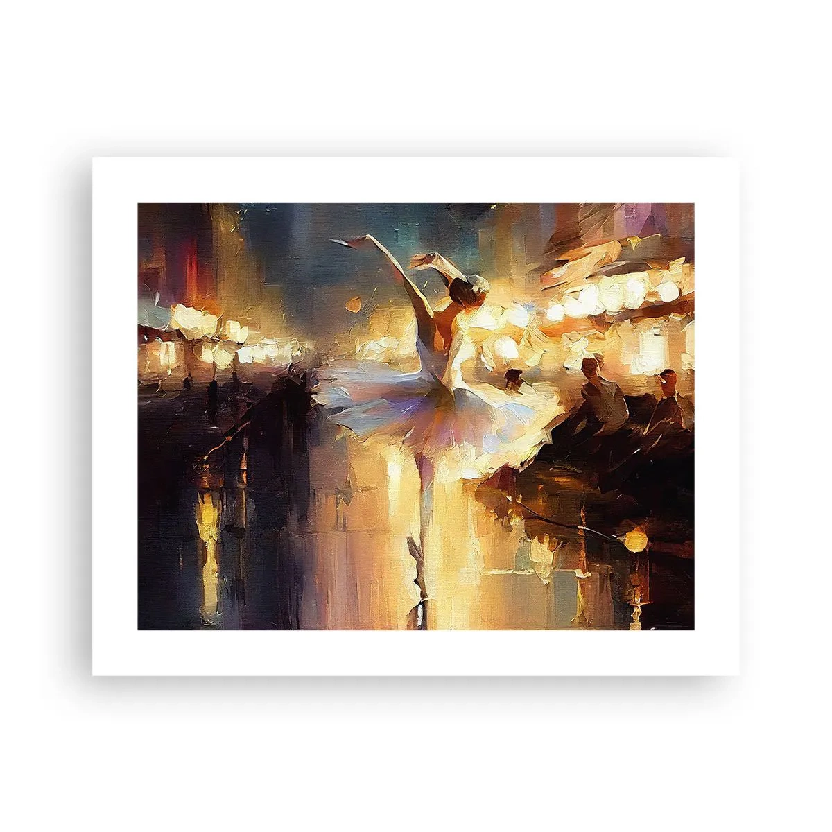 Affiche - Poster - Miracle dans la rue - 50x40 cm