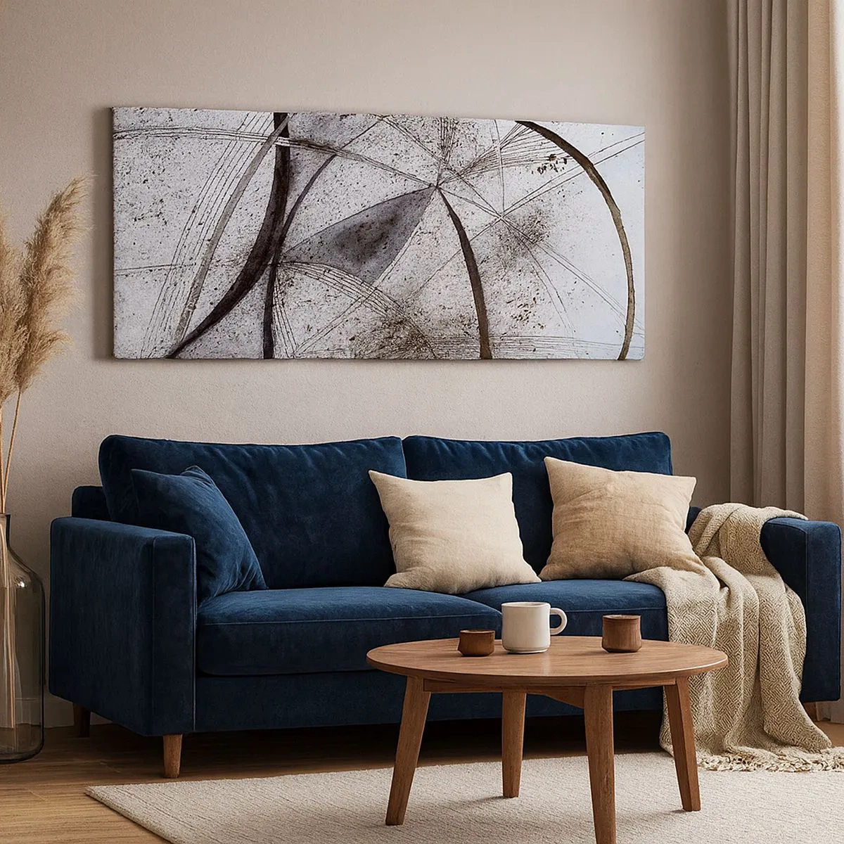 Impression sur toile - Image sur toile - Fantaisie futuriste - 100x40 cm