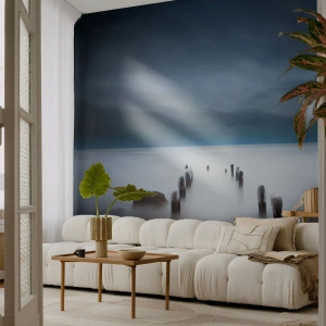 Papier Peint Photo Premium Canvas - Lac pensif - Paysage, Mer, Lac - 200x140 cm