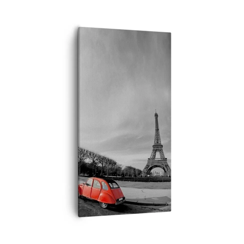 Impression sur toile - Image sur toile - Plus parisien que Paris lui-même - 55x100 cm
