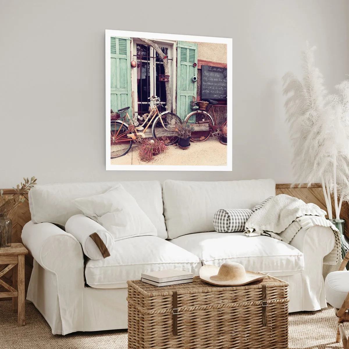 Affiche - Poster - Que la province vive - 30x30 cm