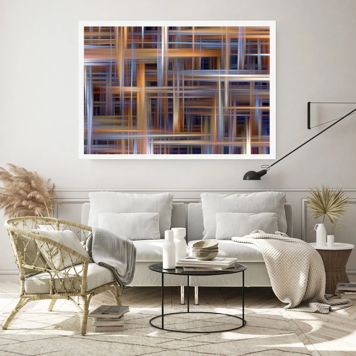 Affiche - Poster - Tissé de lumière - 40x30 cm