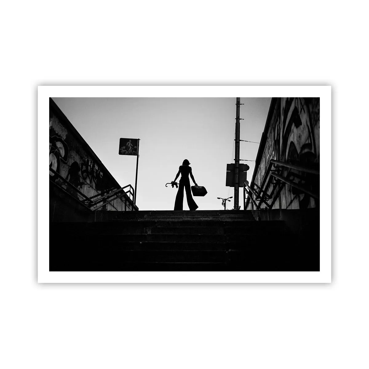 Affiche - Poster - Pèlerinage urbain - 91x61 cm