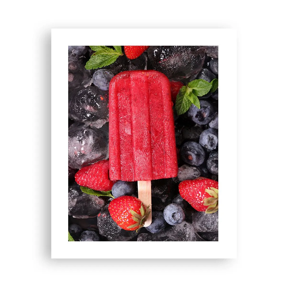 Affiche - Poster - Le goût d’un été chaud - 40x50 cm