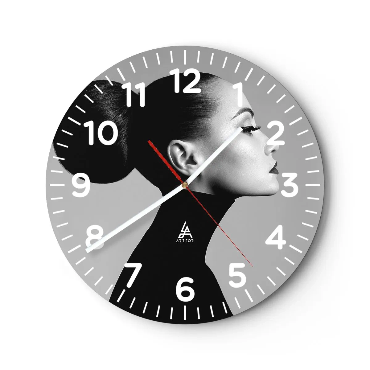 Horloge murale - Pendule murale - Néfertiti moderne - 30x30 cm