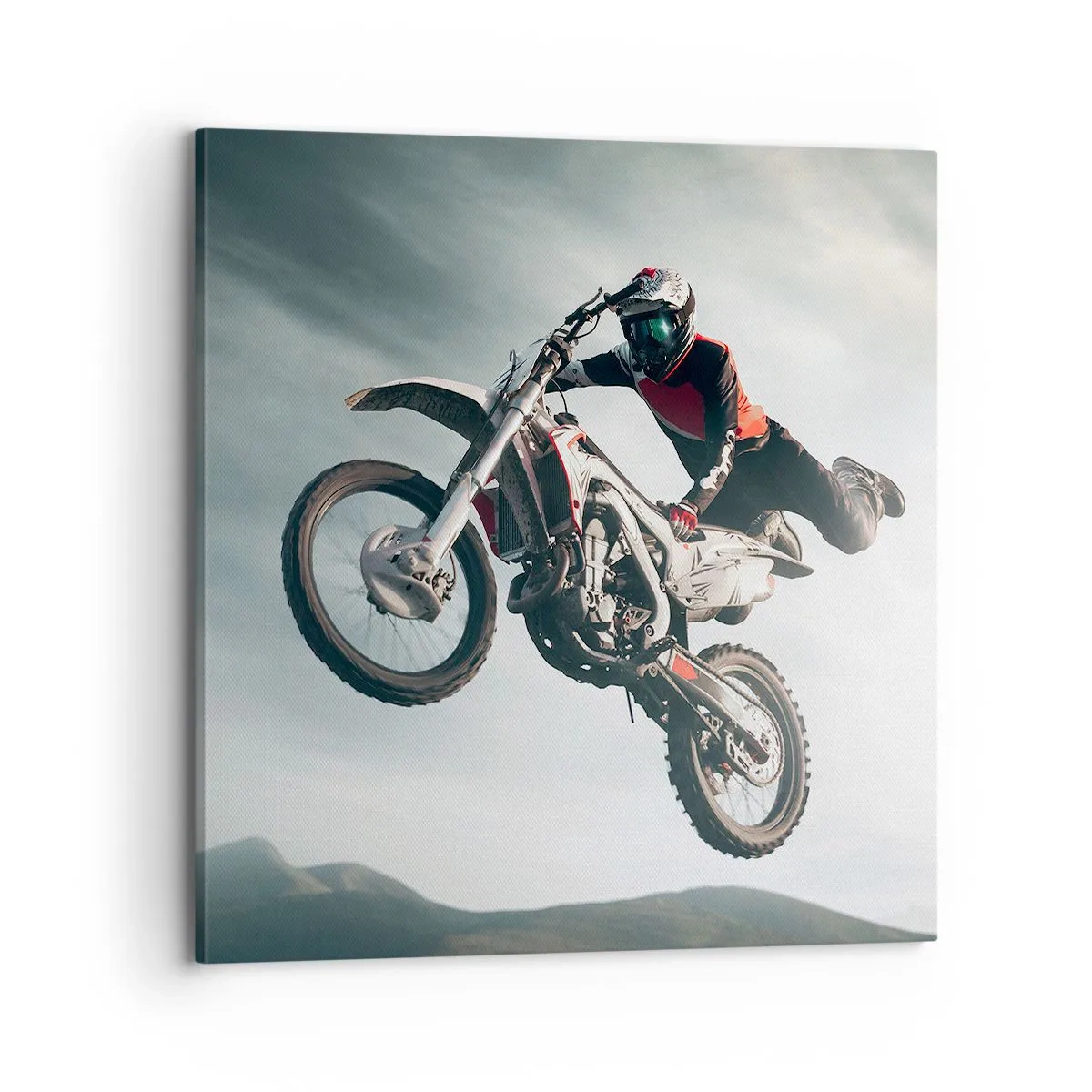 Impression sur toile - Image sur toile - Il n'y a pas de plaisir sans risque - 70x70 cm