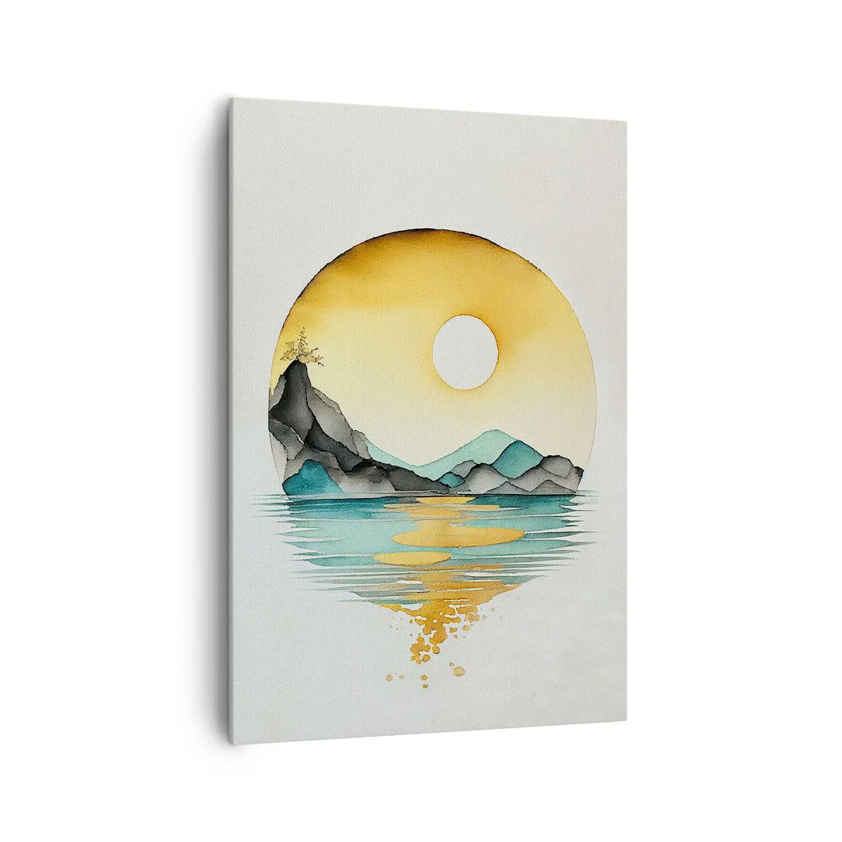 Impression sur toile - Image sur toile - Dans le cercle de la beauté - 70x100 cm