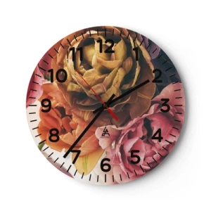 Horloge murale - Pendule murale - La fête de la vie - 30x30 cm