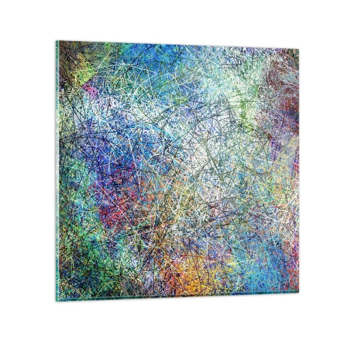 Impression sur verre - Image sur verre - Ce n'est pas si simple - 30x30 cm