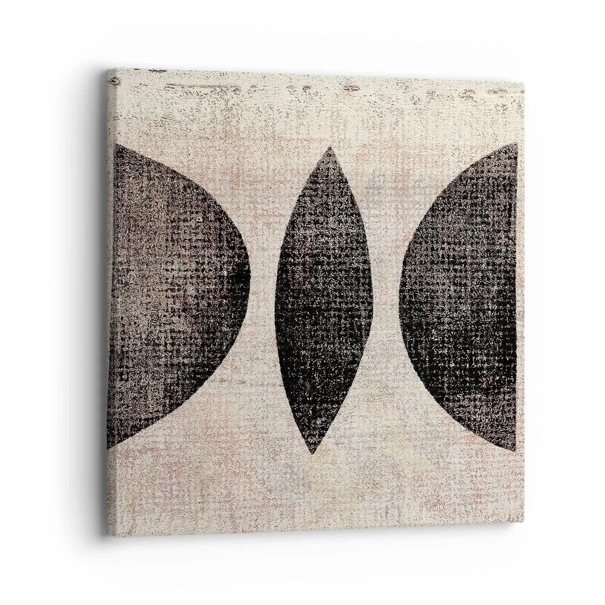 Impression sur toile - Image sur toile - Abstraction ethnique - 30x30 cm