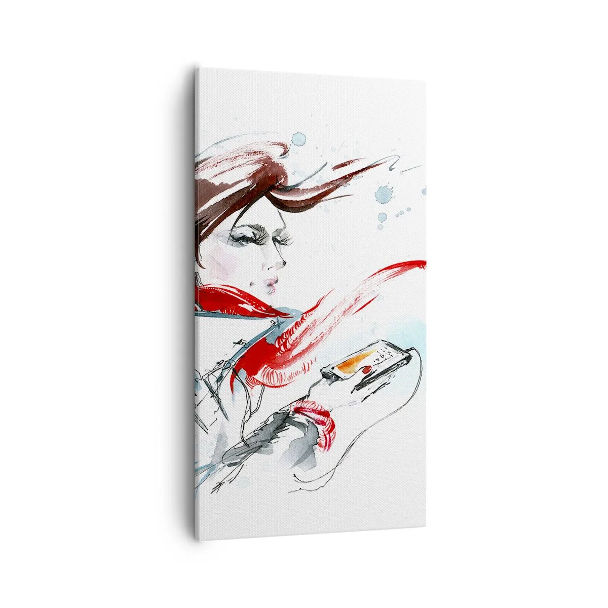 Impression sur toile - Image sur toile - Quelque chose se passe en moi - 55x100 cm