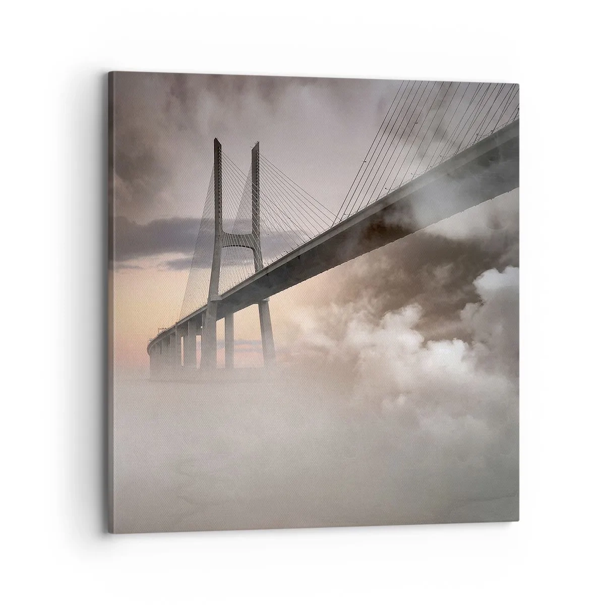 Impression sur toile - Image sur toile - Sur la rivière qui n'existe pas - 70x70 cm