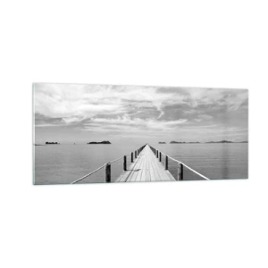 Impression sur verre - Image sur verre - Et peut-être un voyage... - 100x40 cm