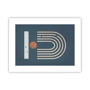 Affiche - Poster - Géométrie sur la grenade - 40x30 cm