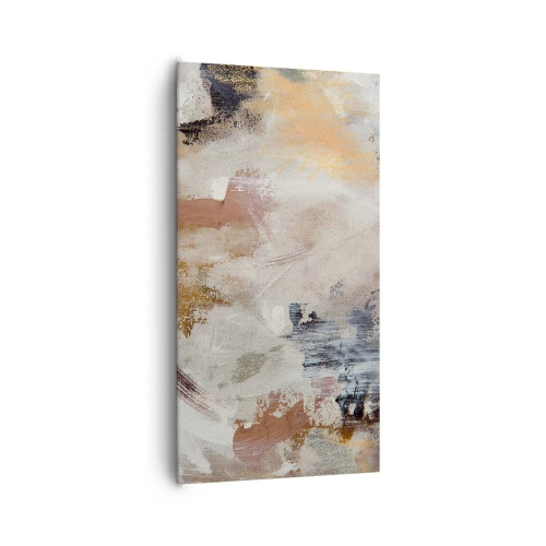 Impression sur toile - Image sur toile - Abstraction brumeuse - 65x120 cm