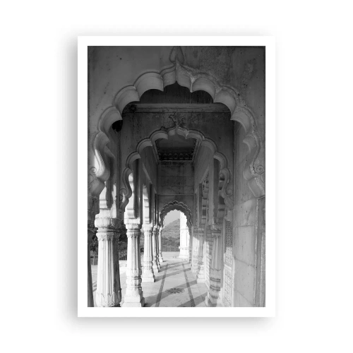 Affiche - Poster - Les contes de fées orientaux se déroulent ici - 70x100 cm