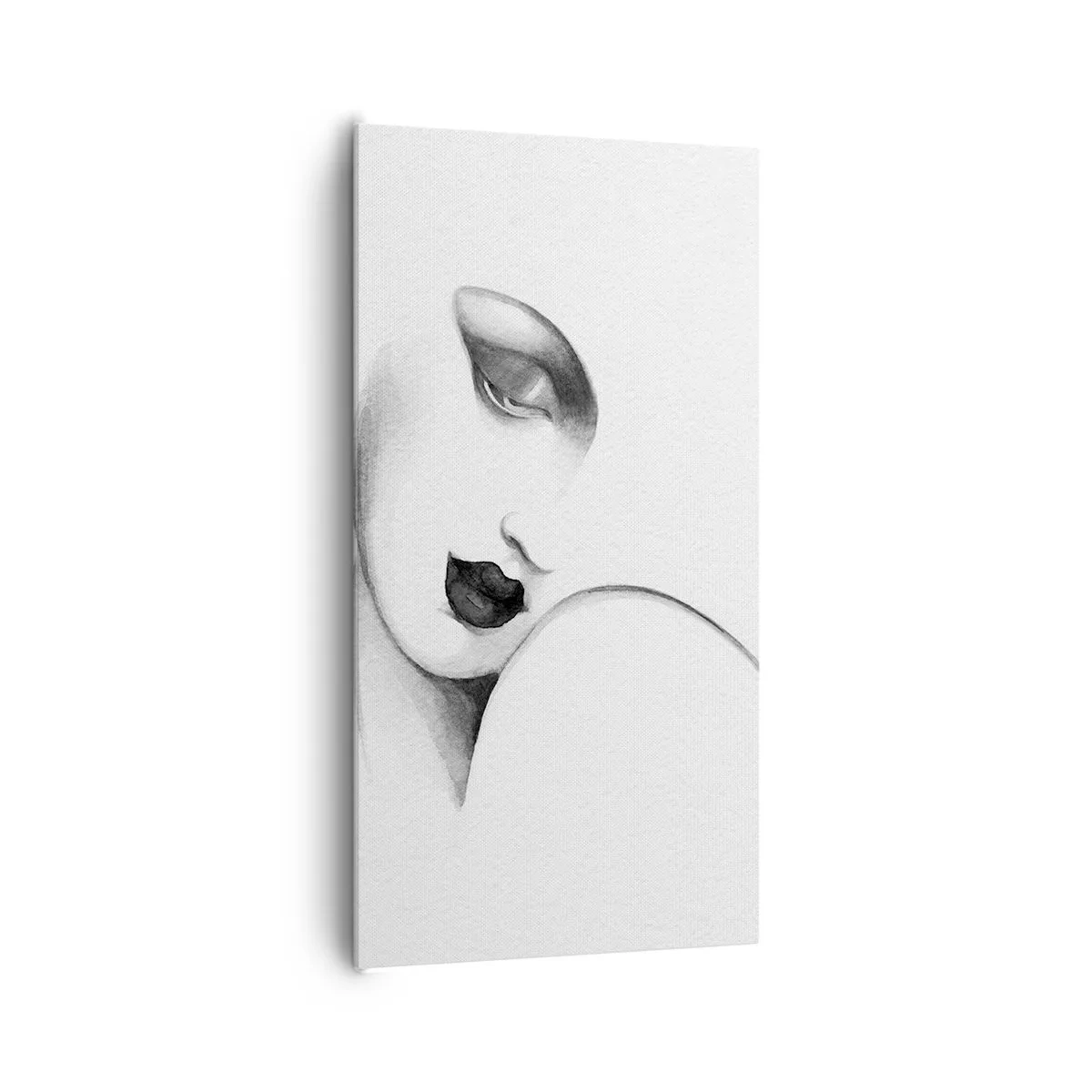 Impression sur toile - Image sur toile - Dans le style de Lempicka - 65x120 cm