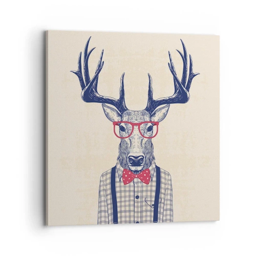 Impression sur toile - Image sur toile - Une extravagance amusante - 70x70 cm