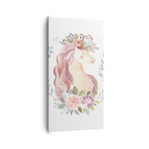 Impression sur toile - Image sur toile - Invitation au monde des contes de fées - 65x120 cm