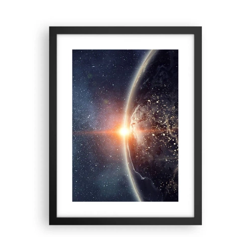 Affiche dans un cadre noir - Poster - Dans une nouvelle perspective - 30x40 cm