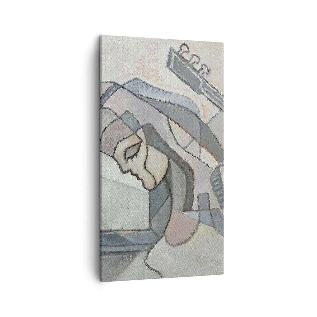 Impression sur toile - Image sur toile - Au pouvoir de la musique - 45x80 cm