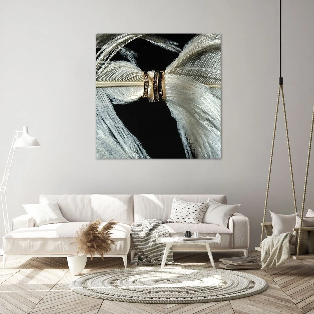 Impression sur toile - Image sur toile - ... et je ne te laisserai pas ... - 70x70 cm