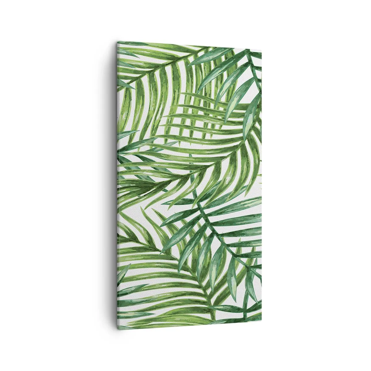 Impression sur toile - Image sur toile - Sous la canopée verte - 45x80 cm