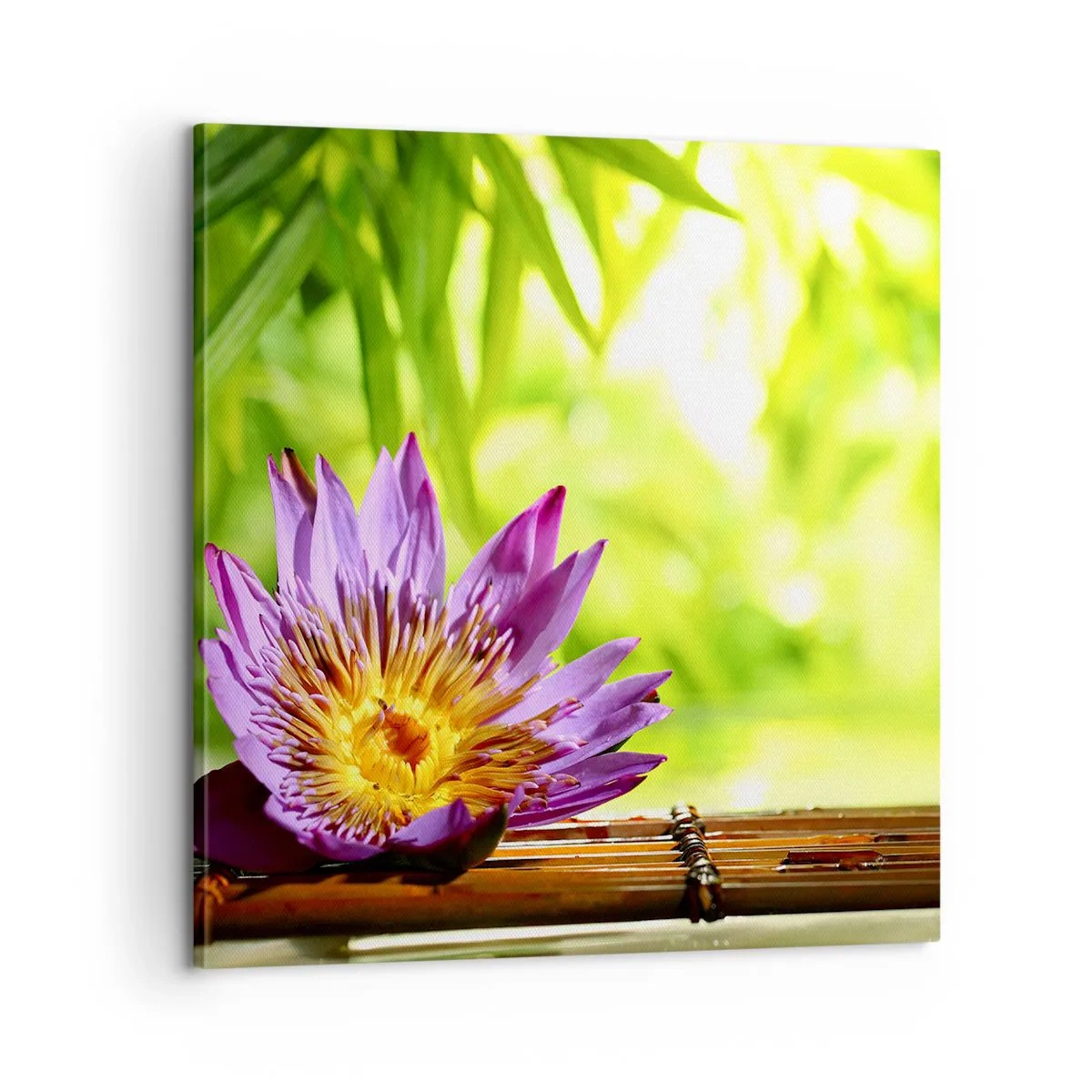 Impression sur toile - Image sur toile - Sous le soleil asiatique - 60x60 cm