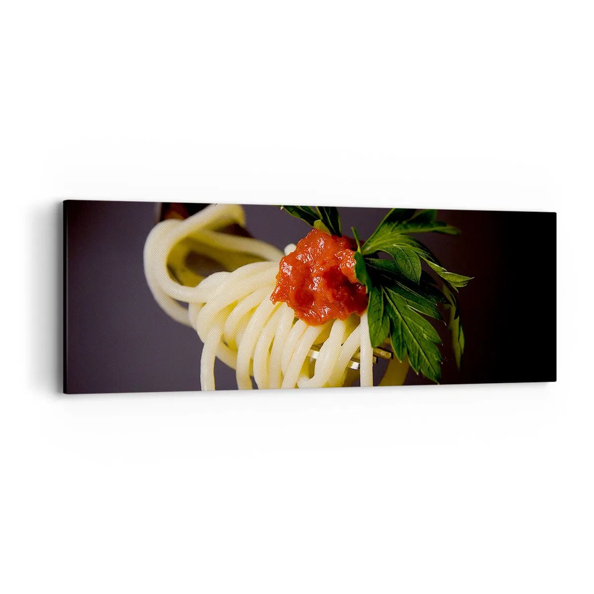 Impression sur toile - Image sur toile - Une bouchée savoureuse - 90x30 cm