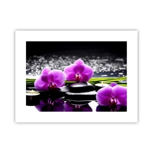 Affiche - Poster - Se noyer dans la paix et la tranquillité - 40x30 cm