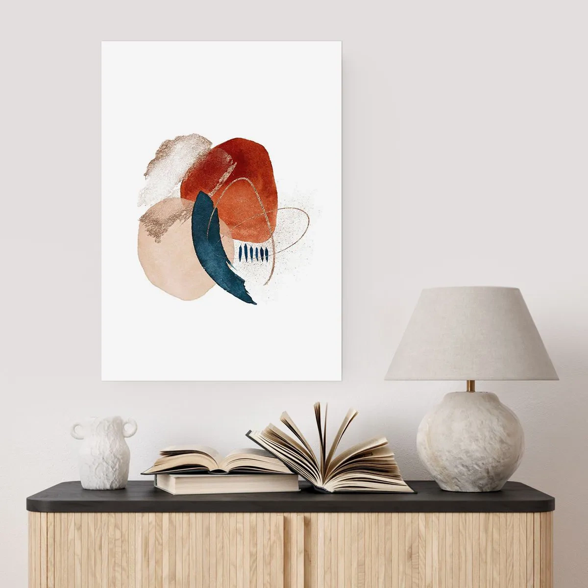 Affiche - Poster - Composition ovale - 40x50 cm