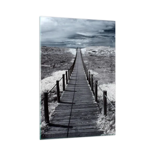 Impression sur verre - Image sur verre - Jusqu'au rivage - 80x120 cm