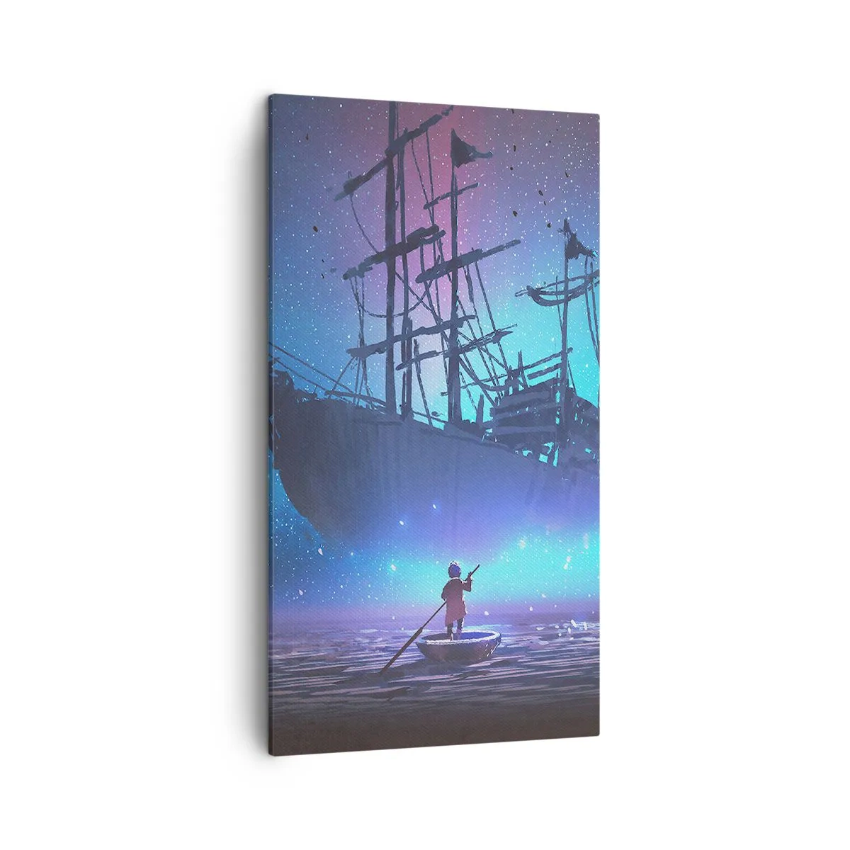 Impression sur toile - Image sur toile - A la rencontre du mythe de la mer - 45x80 cm