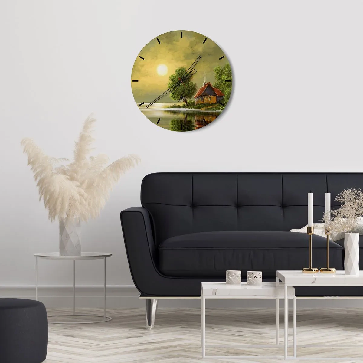 Horloge murale - Pendule murale - Beau, comme une image - 40x40 cm