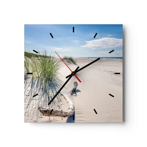 Horloge murale - Pendule murale - La plus belle? La Baltique - 40x40 cm