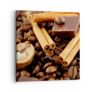 Impression sur toile - Image sur toile - Concert d'aromates - 30x30 cm