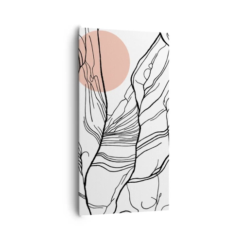 Impression sur toile - Image sur toile - Dans un réseau de brindilles - 65x120 cm