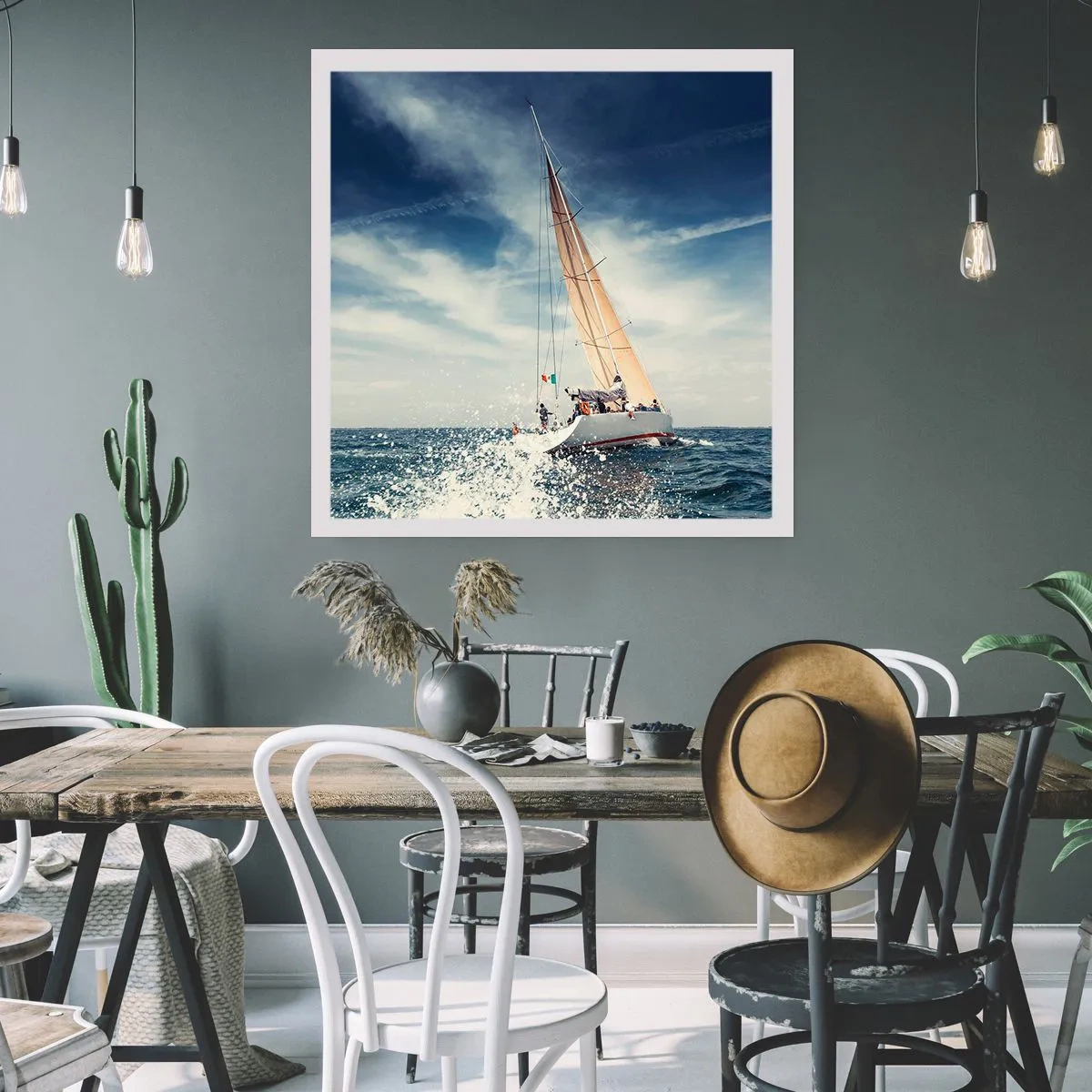 Affiche - Poster - Ils ne nous rattraperont pas ! - 30x30 cm