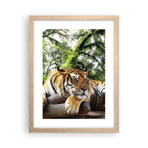 Affiche dans un chêne clair - Poster - Cordialement - 30x40 cm