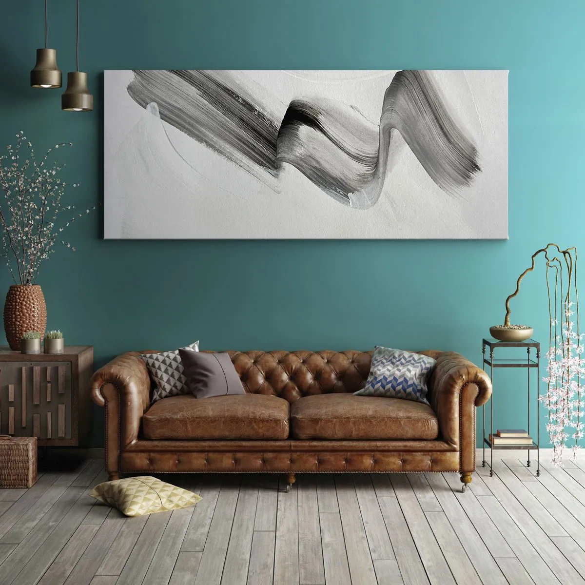 Impression sur toile - Image sur toile - Mine de rien pour s'amuser - 100x40 cm