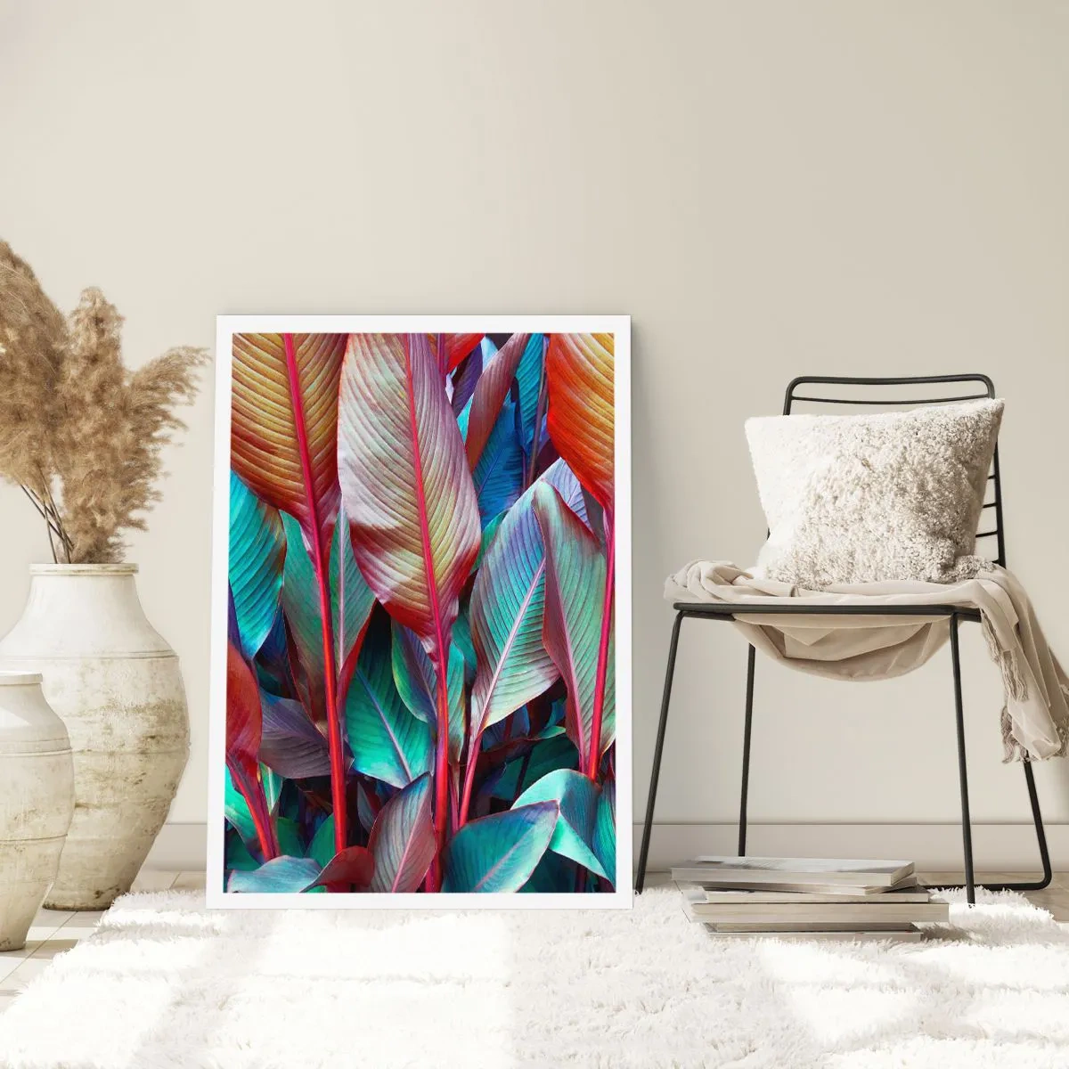 Affiche - Poster - Un fourré coloré - 70x100 cm