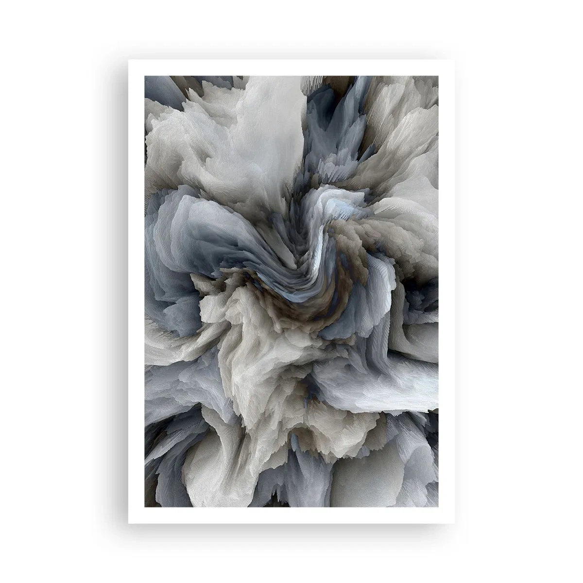 Affiche - Poster - Pierre et fleur - 70x100 cm