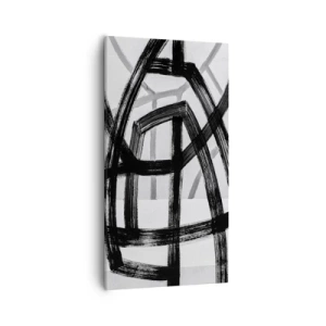 Impression sur toile - Image sur toile - Profondeur du bâtiment - 55x100 cm