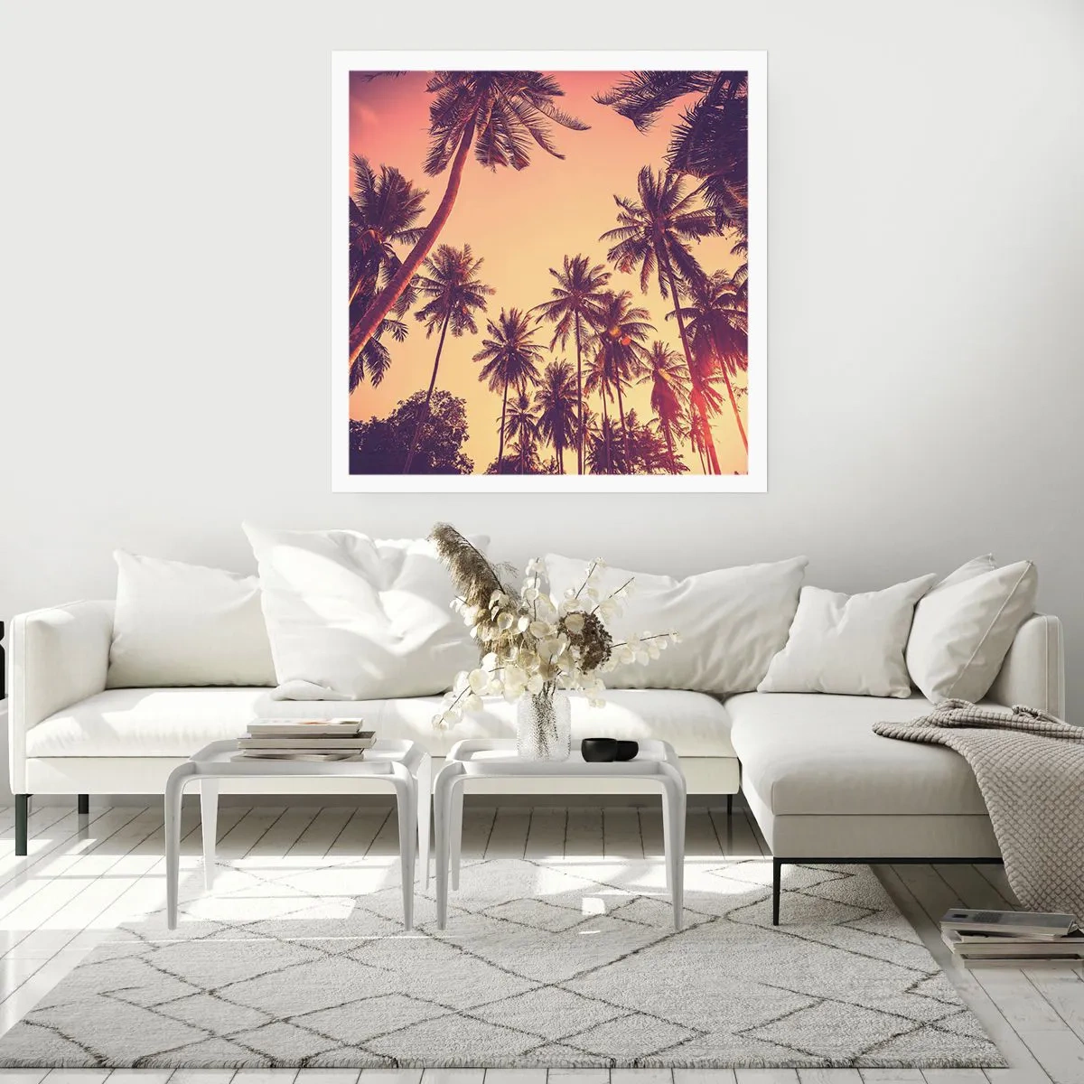 Affiche - Poster - Variation tropicale - 50x50 cm