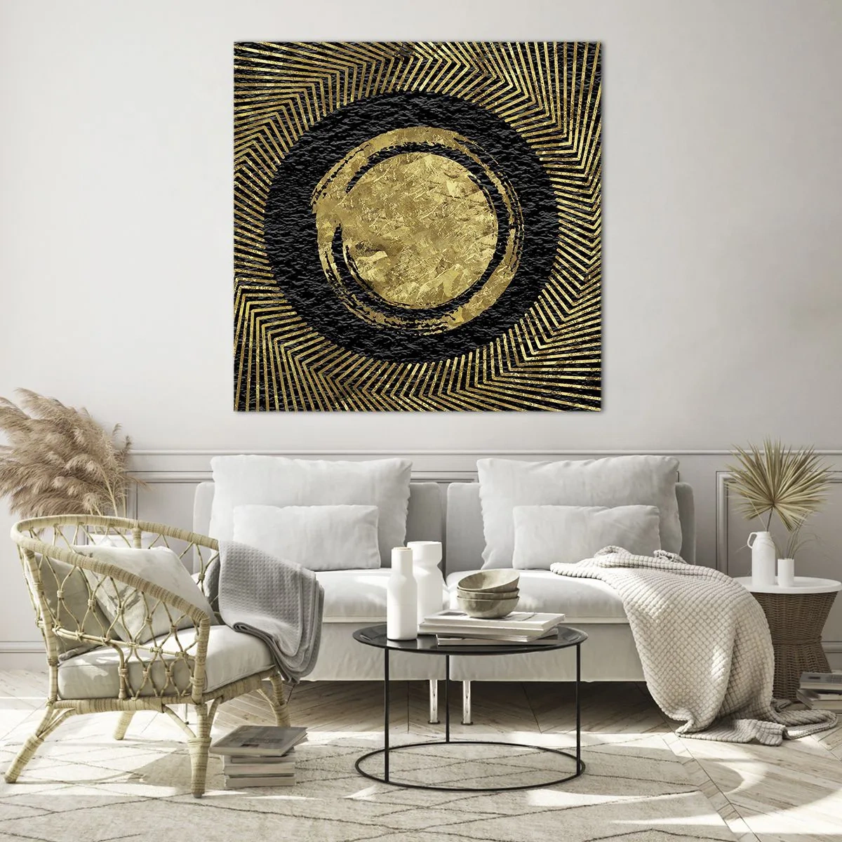 Impression sur verre - Image sur verre - Composition glamour - 30x30 cm