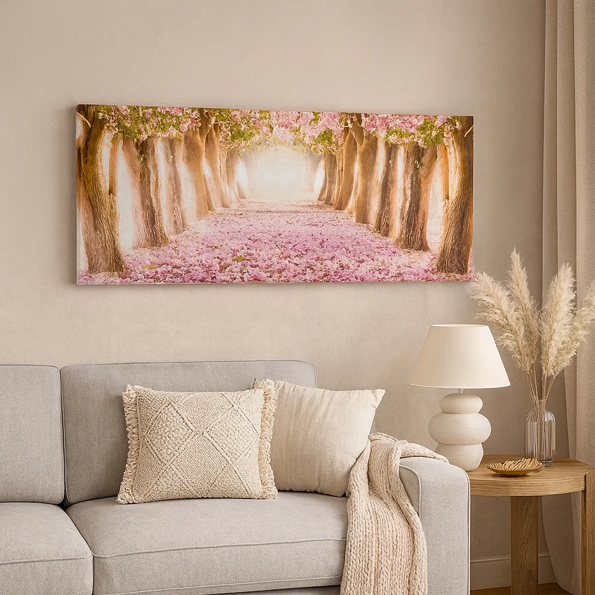 Impression sur toile - Image sur toile - La route du paradis - 30x30 cm