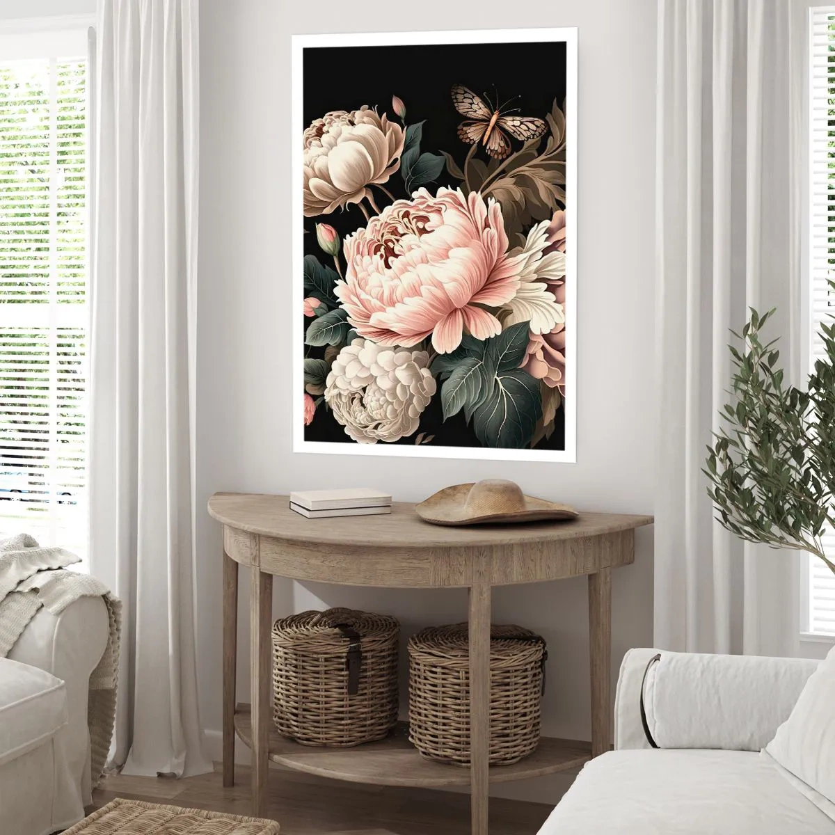 Affiche - Poster - De style baroque - 70x100 cm