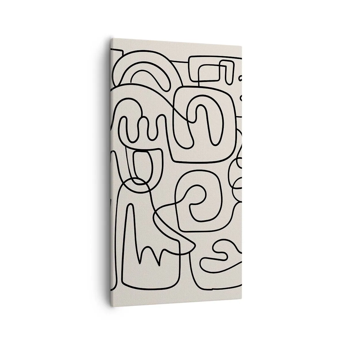 Impression sur toile - Image sur toile - Suivez les indices - 55x100 cm