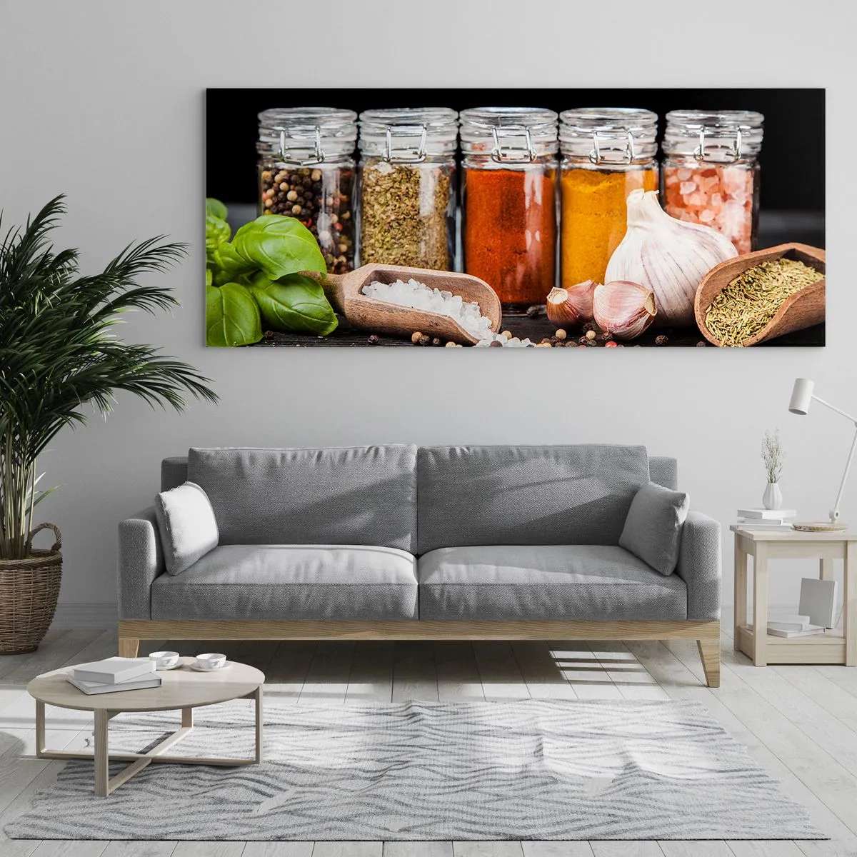 Impression sur verre - Image sur verre - Pour que la vie ait du goût - 100x40 cm