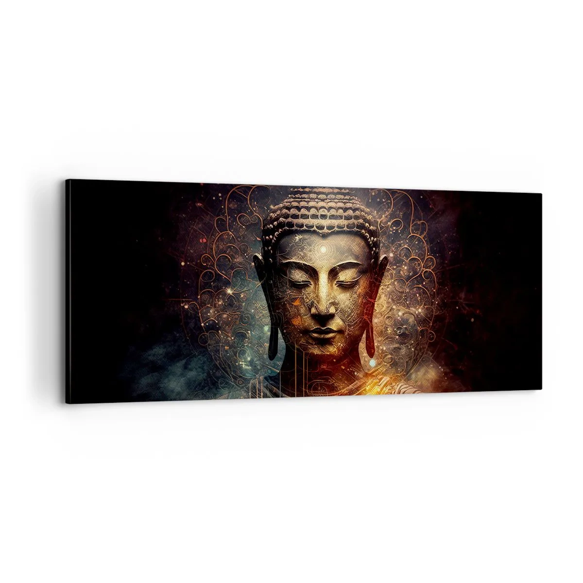 Impression sur toile - Image sur toile - Équilibre spirituel - 100x40 cm